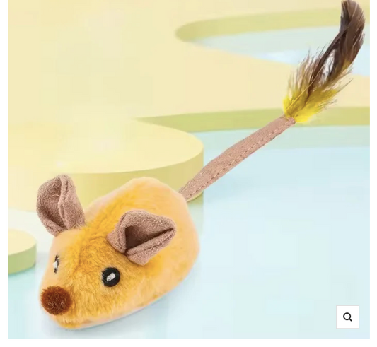 LED Rechargeable Interactive Mouse Toy