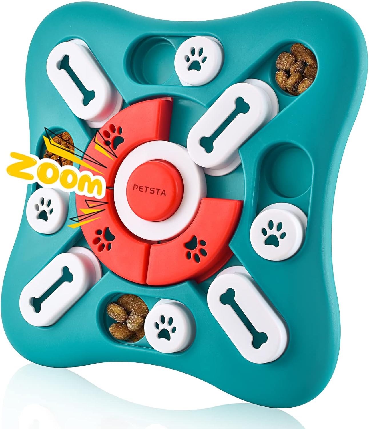 Interactive Dog Puzzle Feeder for Brain Stimulation