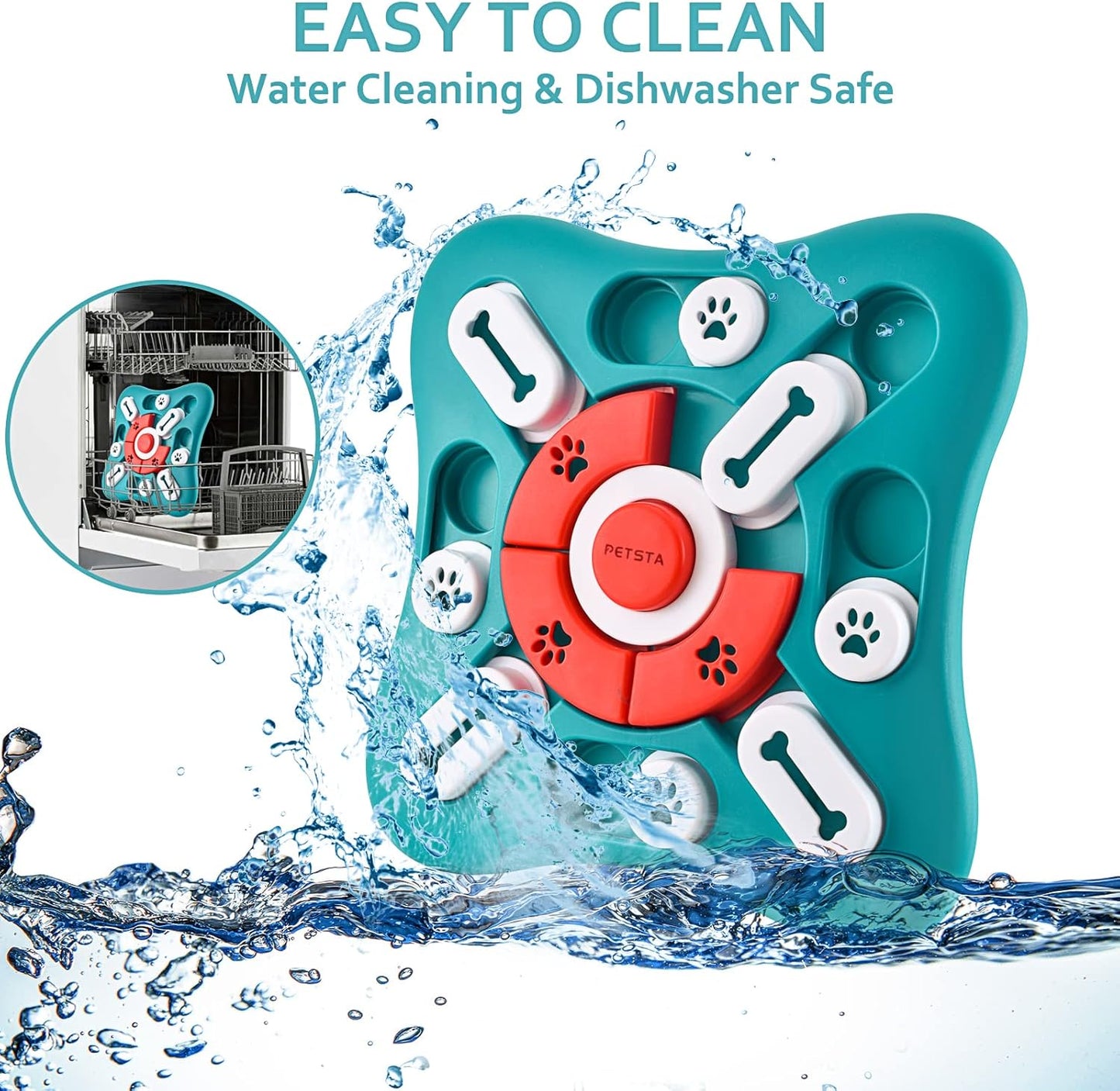 Interactive Dog Puzzle Feeder for Brain Stimulation